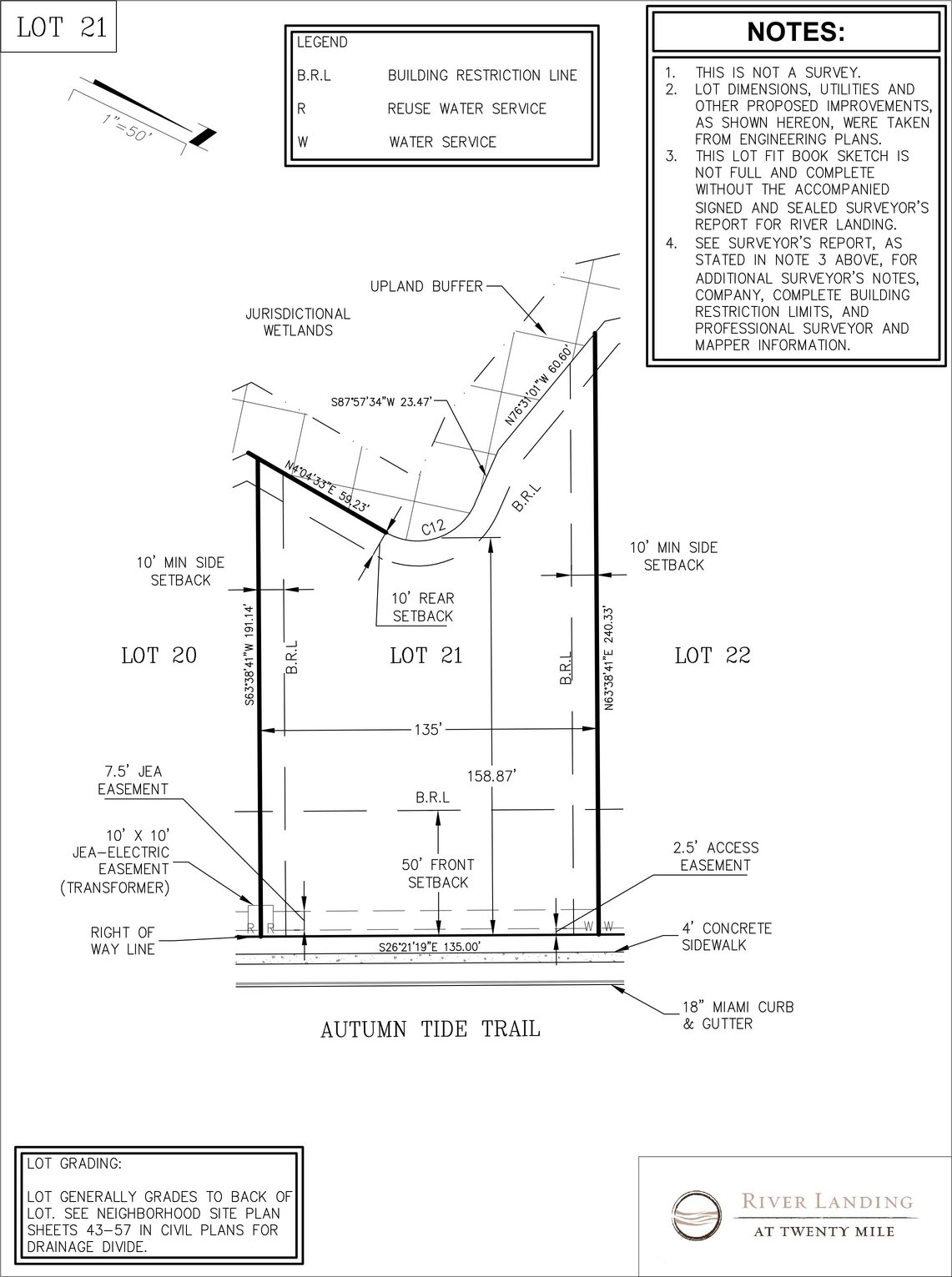 Lot 21 Preserve Homesite River Landing Nocatee